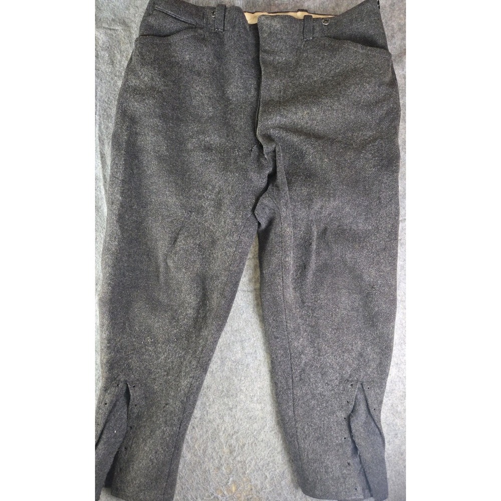 Vintage Alpena Pants Wool Pants Trouser 38x26 Hunting Military Distressed